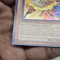 Yugioh - Gladiator Beast Laquari - LCGX-EN238 - Secret Rare - 1st Edition - Image 5
