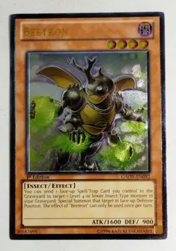 Yugioh Beetron GAOV-EN092 Ultimate Rare 1st Edition Near Mint - Image 1