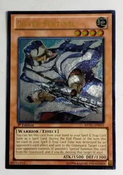 Yugioh Silver Sentinel REDU-EN033 Ultimate Rare 1st Edition Near Mint - Image 1
