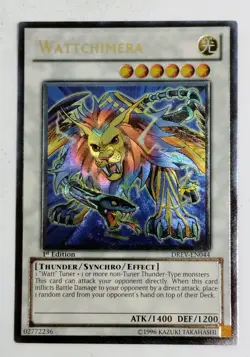 Yugioh Wattchimera DREV-EN044 Ultimate Rare 1st Edition Near Mint - Image 1