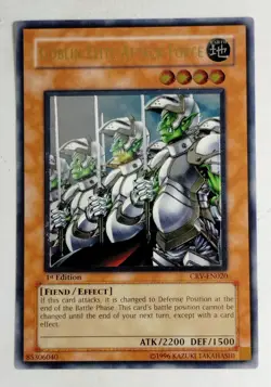 Yugioh Goblin Elite Attack Force CRV-EN020 Ultimate Rare 1st Edition Near Mint - Image 1