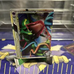 Pokemon Rayquaza & Deoxys Legend Holo Top Half Card 89/90 Undaunted - Image 2