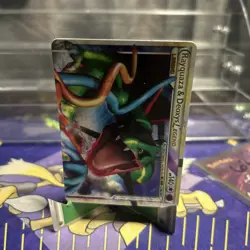 Pokemon Rayquaza & Deoxys Legend Holo Top Half Card 89/90 Undaunted - Image 3