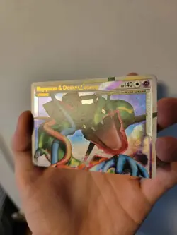 Pokemon Rayquaza & Deoxys Legend Holo Top Half Card 89/90 Undaunted - Image 4