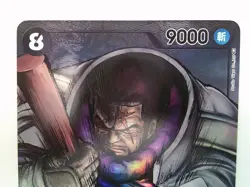 One Piece Card Game Op03 - 078 Issho Sr Navy Parallel - Image 2