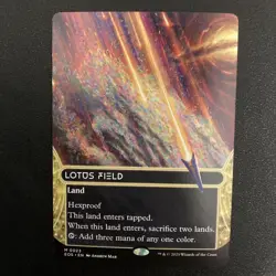 Mtg Lotus Field Water Lily English Version Borderless - Image 1