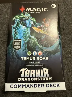 Temur Roar MTG Tarkir Dragonstorm Commander Deck - Image 1