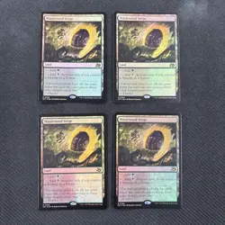 Mtg Wastewood Boundary English Foil Set Of 4 - Image 1