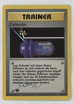 Defender German 1st Ed. Pokemon Base Set #80 1999 - Image 1