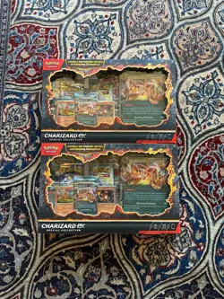 Pokemon TCG: Charizard ex Special Collection - 5 Packs, Promos New Sealed - Image 2