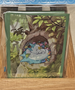 New! Pokemon Card Game Deck Shield Pachirisu Sleeves Official Japan - Image 2