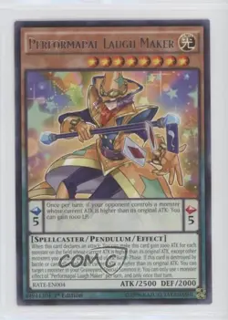 Performapal Laugh Maker 1st Ed. YuGiOh Raging Tempest #RATE-EN004 - Image 1