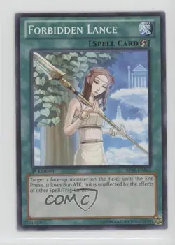 Forbidden Lance 1st Ed. YuGiOh Battle Pack 2: War of the Giants #BP02-EN162 - Image 1