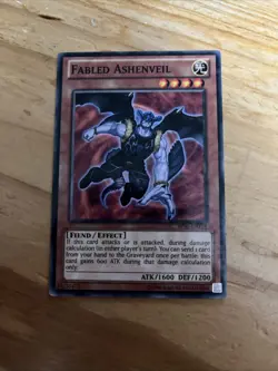 Fabled Ashenveil - BP01-EN158 Starfoil Rare 1st Edition Yugioh Konami Authentic - Image 1
