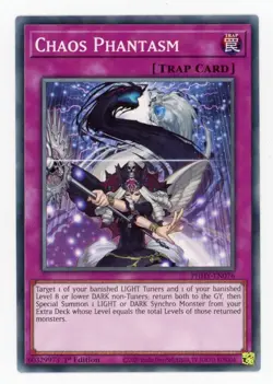 Yugioh Chaos Phantasm PHHY-EN076 Common 1st NM x3 Play Set - Image 1