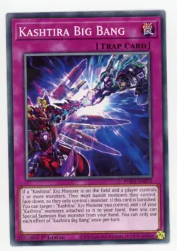 Yugioh Kashtira Big Bang PHHY-EN075 Common 1st NM x3 Play Set - Image 1
