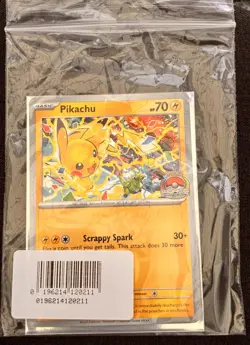 Pikachu Promo 2025 World Championships SVP EN 225 Pokemon TCG Card Worlds - Image 4