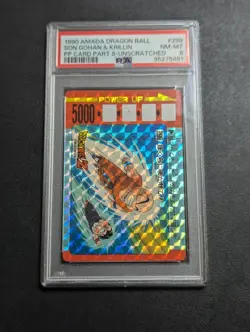 PSA 8 Dragon Ballz Amada Pp Card No.298 Leave It To Us, Scratchremoved - Image 1
