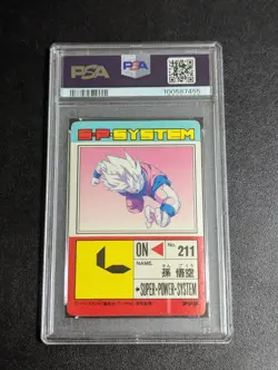 PSA 8 Dragon Ballz Amada Pp Card No.673 Goku'S Weakness - Image 2