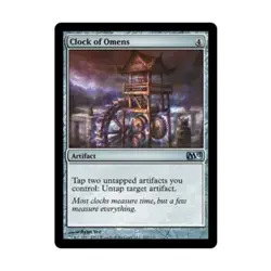 WOTC MtG M13 Clock of Omens (U) NM - Image 1