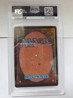 Mtg Beta Scrubland English PSA 8 - Image 3