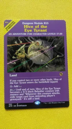 Hive Of The Eye Tyrant 355 AFR Showcase D&D MTG - Image 1