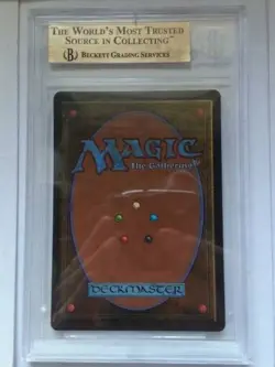 Mtg Summer Magic Edgar Badlands English BGS 10 Pristine - Image 2