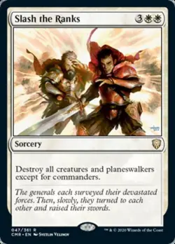 Slash the Ranks - Light Play MTG Commander Legends - Image 1