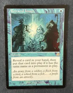 MTG TORMENT RETRACED IMAGE MAGIC THE GATHERING RARE ENGLISH BLUE SORCERY CARD - Image 3