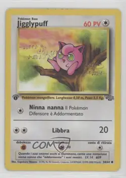 Jigglypuff Italian 1st Ed. Pokemon Jungle #54 1999 - Image 1