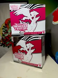 Pokemon TCG White Flare SV10.5B ETB (Lot Of 2) Sealed Elite Trainer Box -9 Packs - Image 2