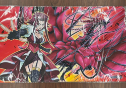 Yugioh Official Playmat Akiza Izinski TSUTAYA Limited Japanese unopened - Image 1