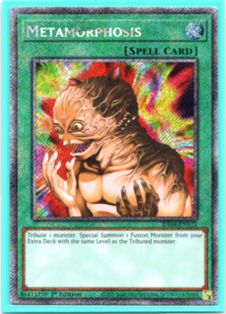 Metamorphosis - RA04-EN123 - Platinum Secret Rare - 1st Edition - Yugioh - Image 1