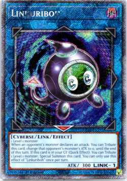 Linkuriboh - RA04-EN291 - Platinum Secret Rare 1st Edition Yugioh - Image 1
