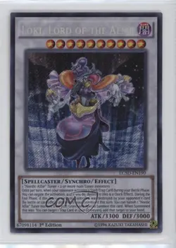 SCR - Loki Lord of the Aesir 1st Ed. YuGiOh Legendary Collection 5Ds MegaPack - Image 1