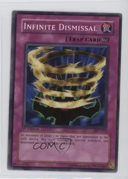 Infinite Dismissal 1st Ed. YuGiOh Pharaoh's Servant #PSV-072 2002 - Image 1