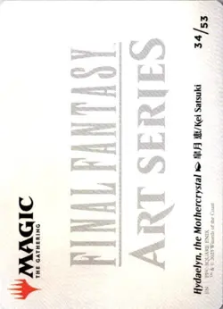 Hydaelyn, the Mothercrystal Art Card S Art Series: FINAL FANTASY 34 NM - Image 2