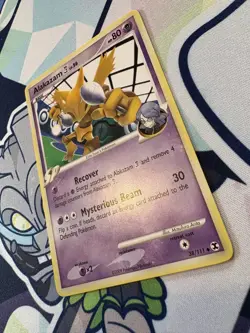 Pokemon Alakazam TCG Rising Rivals Card 38/111 Regular Non-Holo Uncommon - LP - Image 2