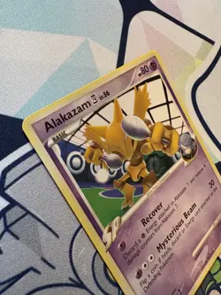 Pokemon Alakazam TCG Rising Rivals Card 38/111 Regular Non-Holo Uncommon - LP - Image 4