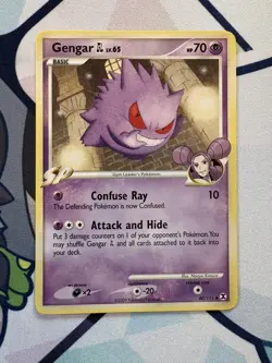 Pokemon TCG Rising Rivals Gengar Card Level 65, 40/111 Series - Image 1