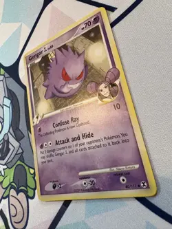 Pokemon TCG Rising Rivals Gengar Card Level 65, 40/111 Series - Image 3