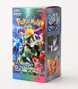 Pokemon Card Scarlet&Violet Triplet Beat Booster Box sv1a NEW (150card) Korean 8809581507746 - Image 2