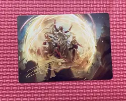 Heroic Intervention Art Card Gold-Stamped Signature The Lord of Rings NM MTG - Image 1