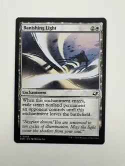 Banishing Light MTG Magic the Gathering Card NM Near Mint EOE - Image 1
