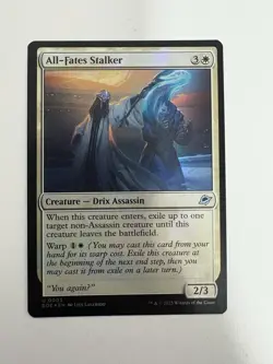 All-Fates Stalker Foil MTG Magic the Gathering Card NM Near Mint EOE - Image 1