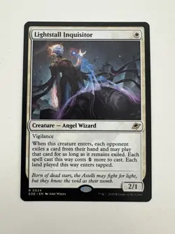 Lightstall Inquisitor MTG Magic the Gathering Card NM Near Mint EOE - Image 1