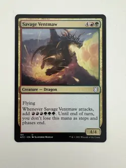 Savage Ventmaw MTG Magic the Gathering Card NM Near Mint AFC - Image 1