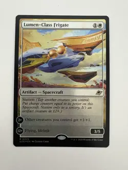Lumen-Class Frigate Foil MTG Magic the Gathering Card NM Near Mint EOE - Image 1