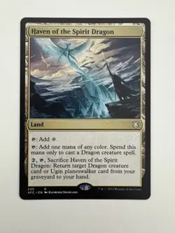 Haven of the Spirit Dragon MTG Magic the Gathering Card NM Near Mint AFC - Image 1