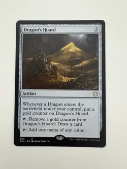 Dragon’s Hoard MTG Magic the Gathering Card NM Near Mint AFC - Image 1